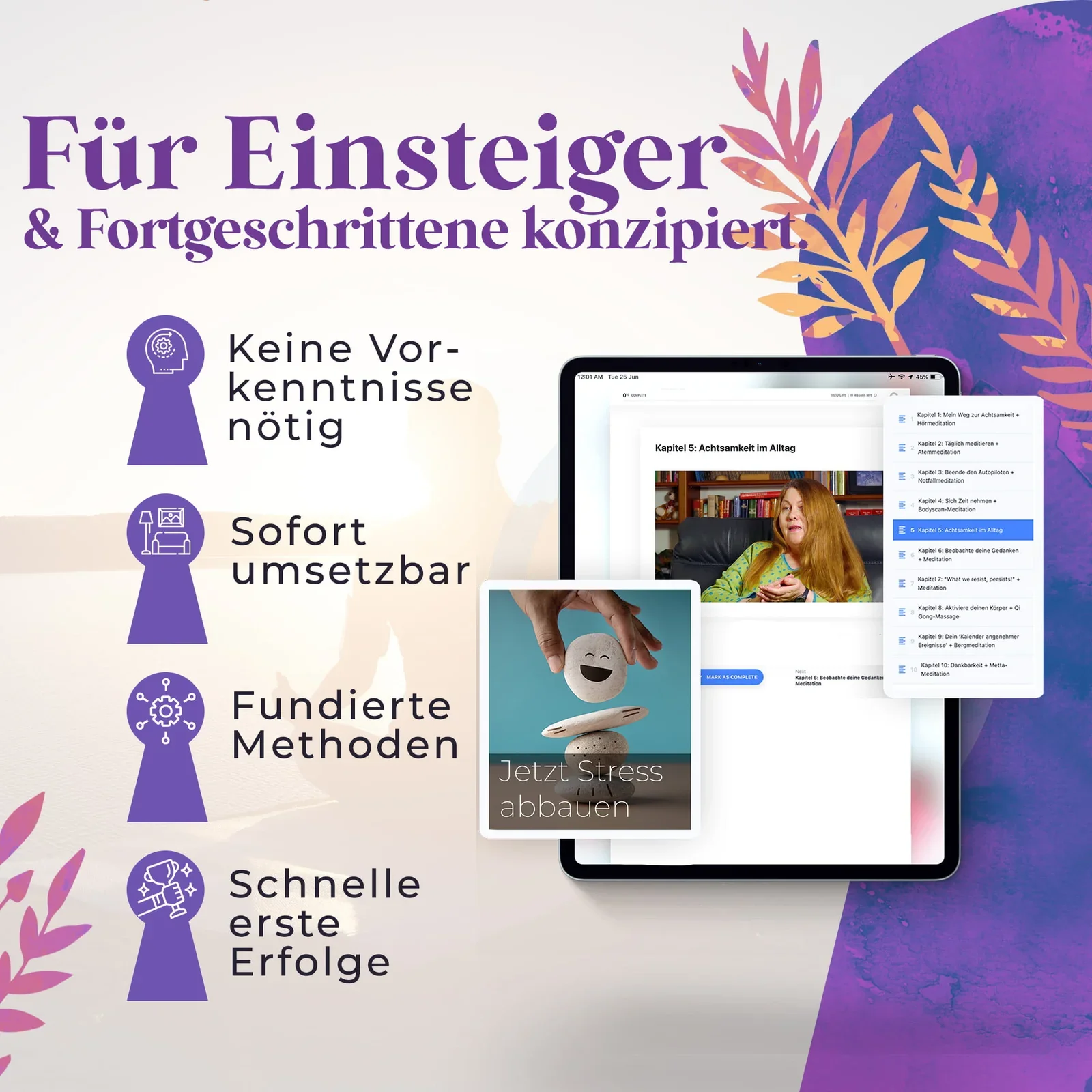 Achtsamkeitskurs mit Dr. Patrizia Collard - Image 2