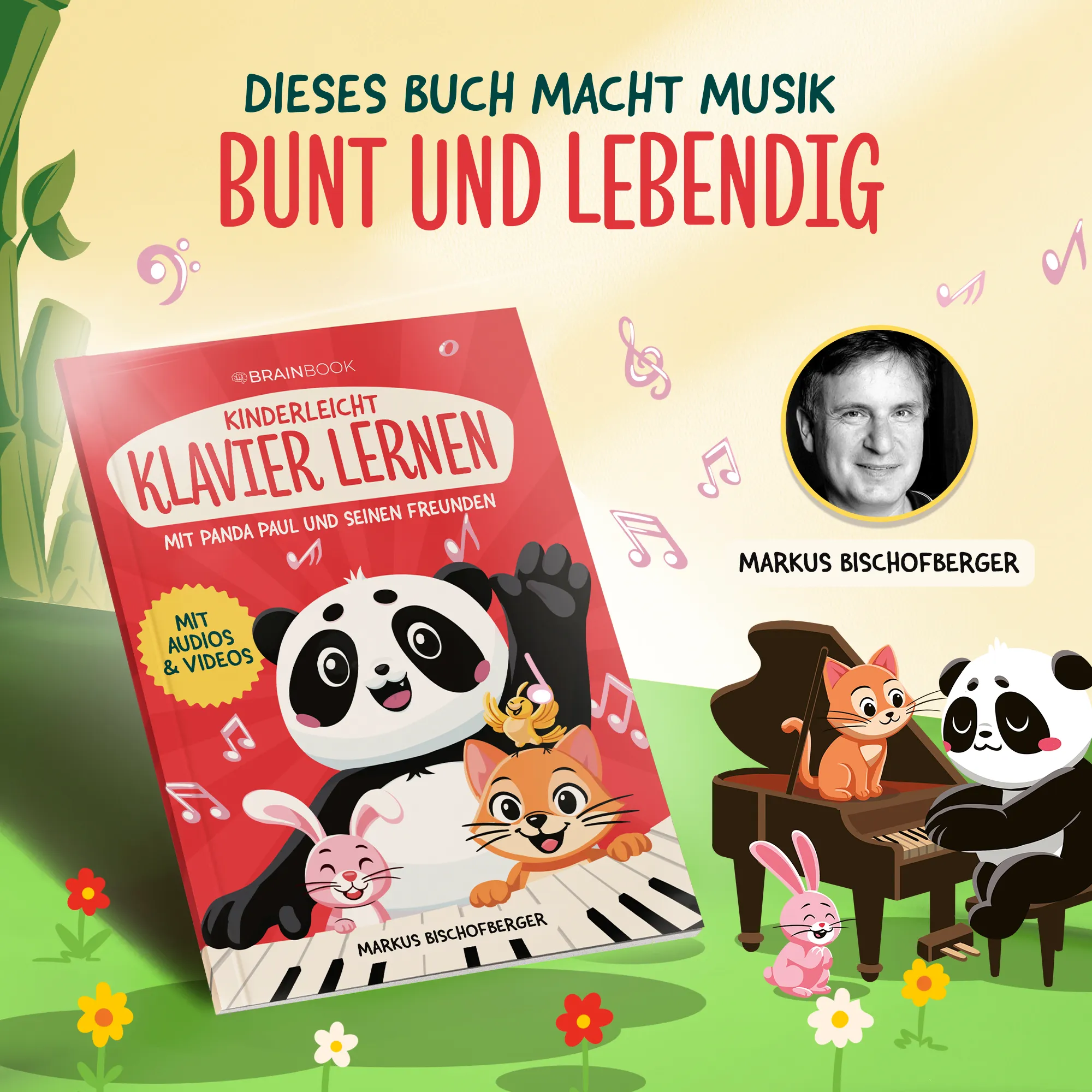 Kinderleicht Klavier lernen mit Panda Paul und seinen Freunden - Image 2