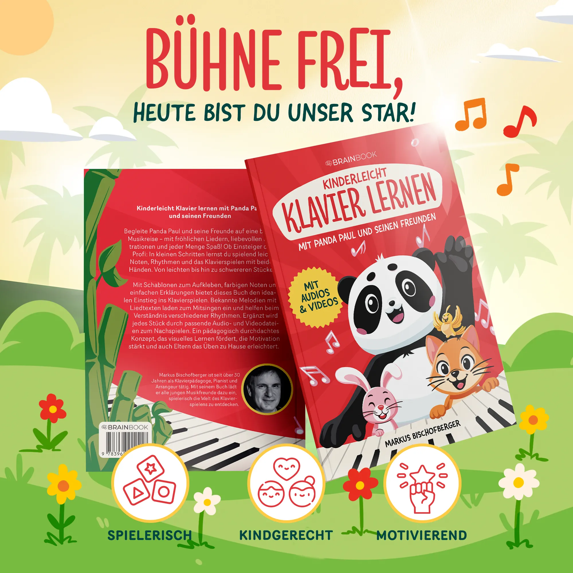 Kinderleicht Klavier lernen mit Panda Paul und seinen Freunden - Image 7